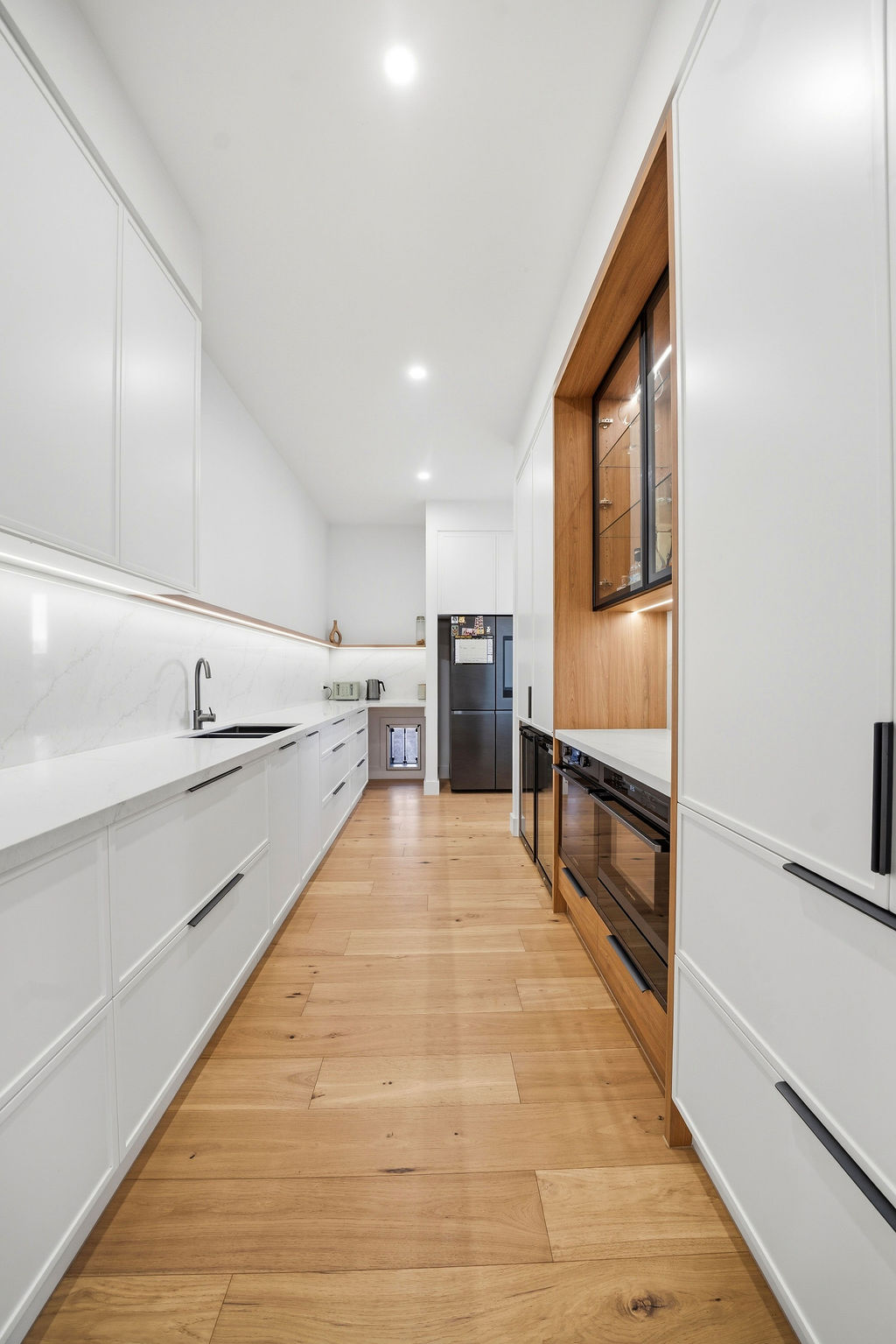 Kitchen cabinetry detail